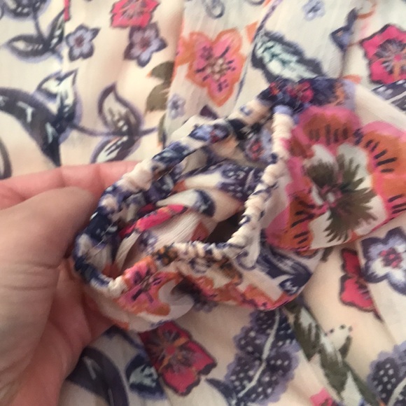 🌸NEW🌸 Ann Taylor Loft Pink Flower Dress - Picture 12 of 15